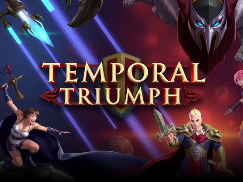 Temporal Triumph Time Travel Adventure Temporal Triumph Game Banner